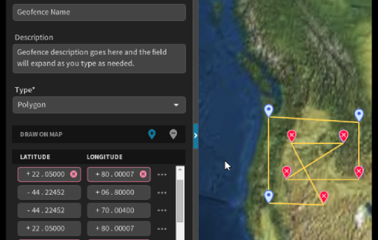 Geofence Errors