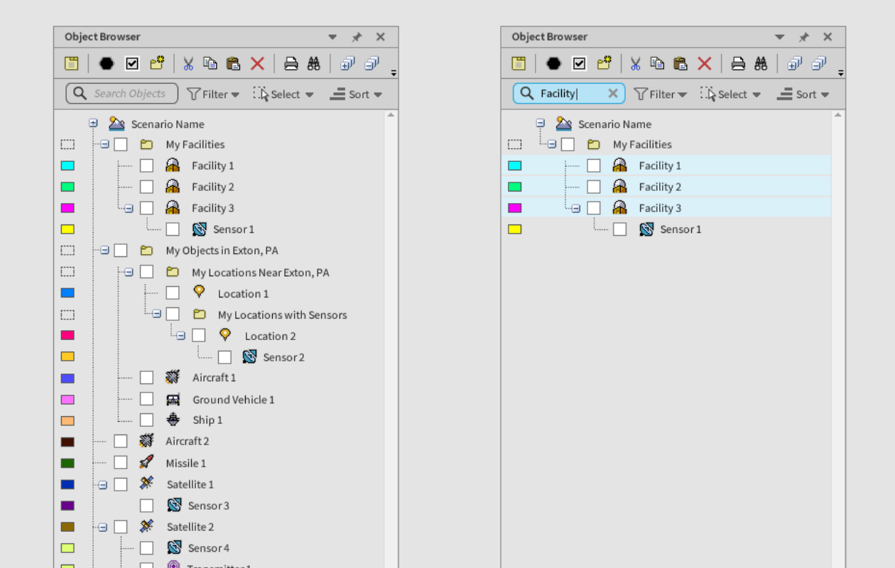 Object Grouping Nesting Levels