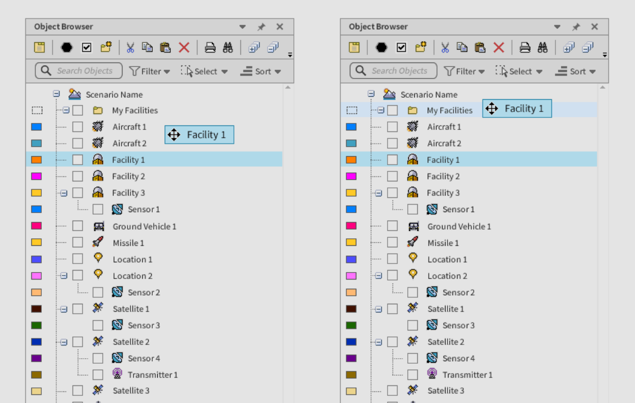 Object Grouping Drag n Drop