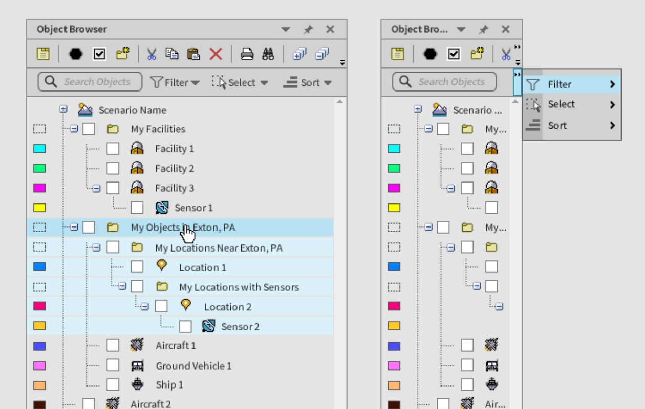 Object Grouping Additional Functions